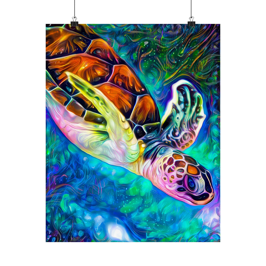 Diving into Dreams Turtle