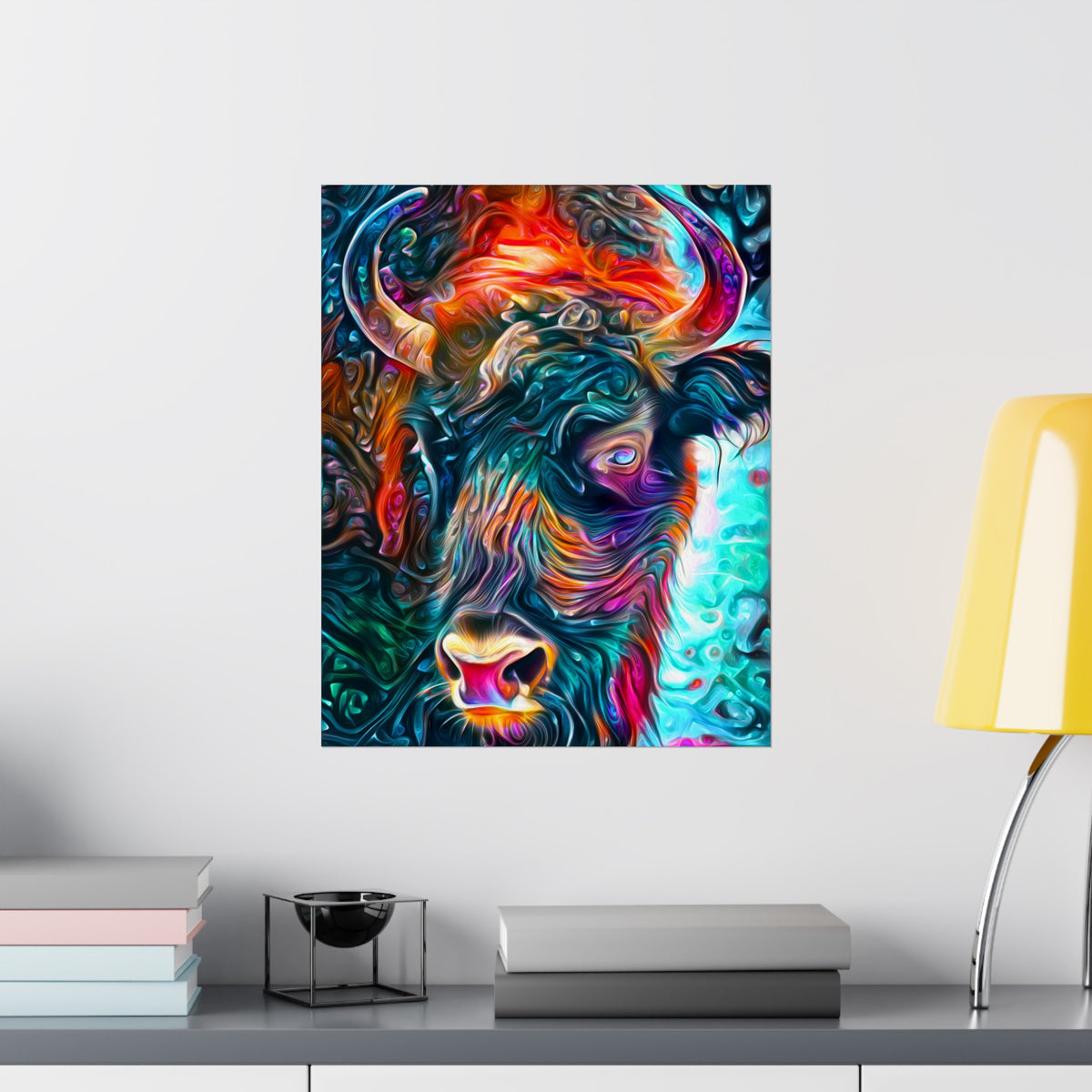 Buffalo Extravaganza Bonanza Premium Matte vertical posters