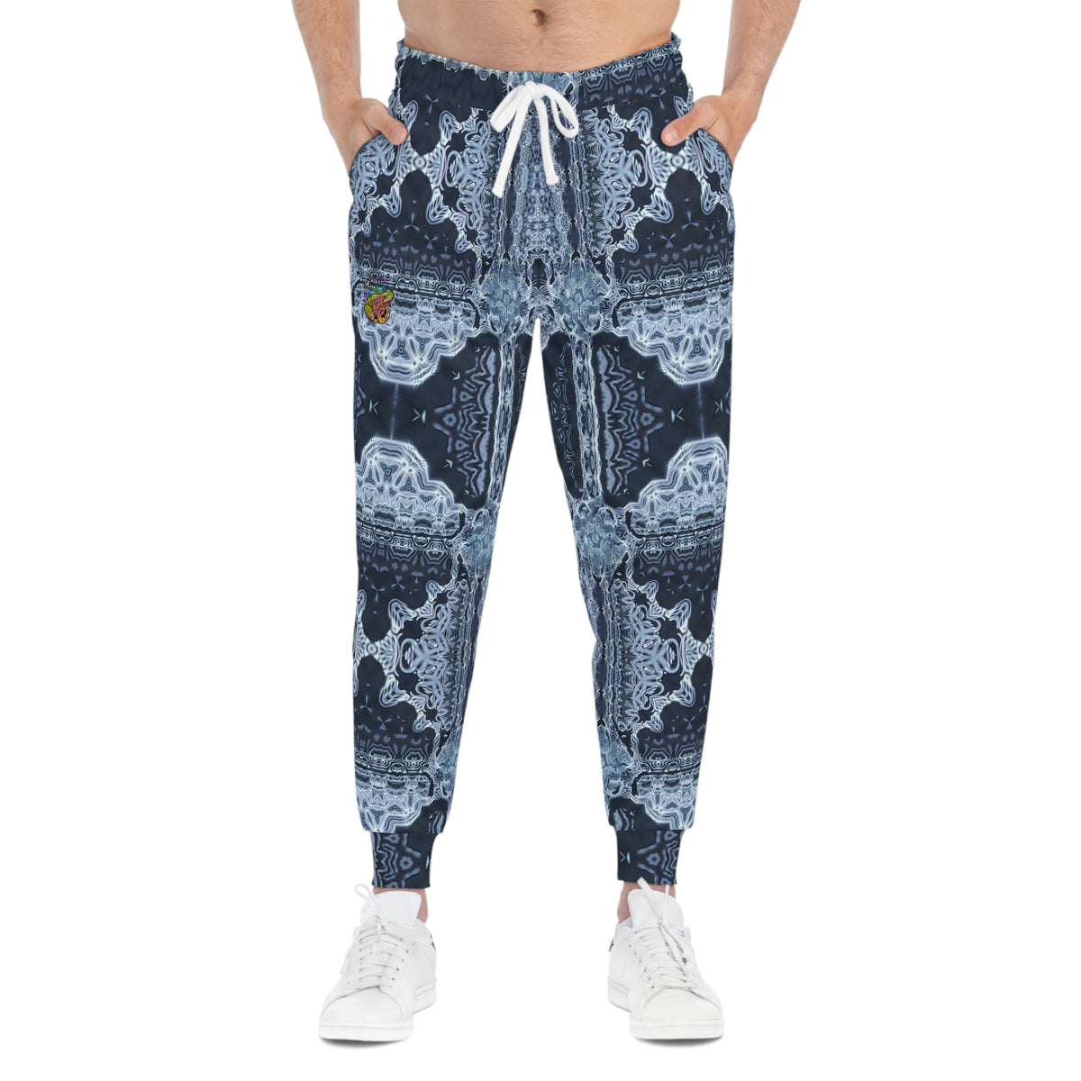 Galaxy Frog Cymadelic Kaleidoscape Athletic Joggers (AOP)