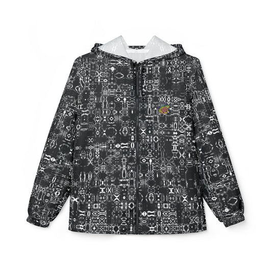 Galaxy Frog Cymatic Kaleidoscape Windbreaker Jacket (AOP)