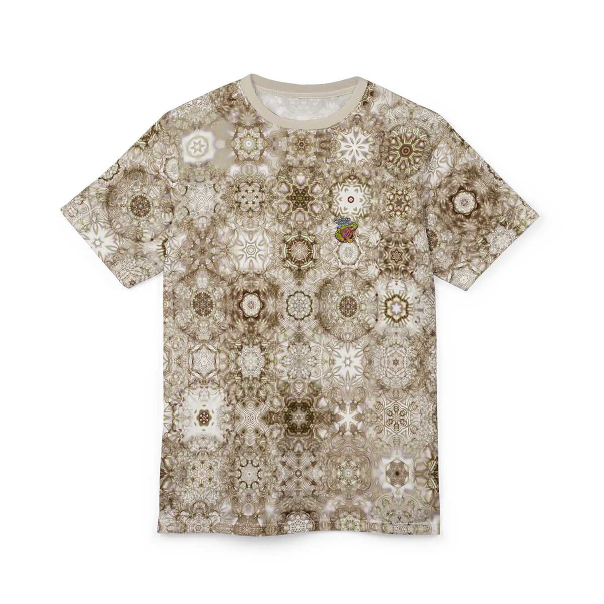 Galaxy Frog Cymatics Cut & Sew Tee (AOP)