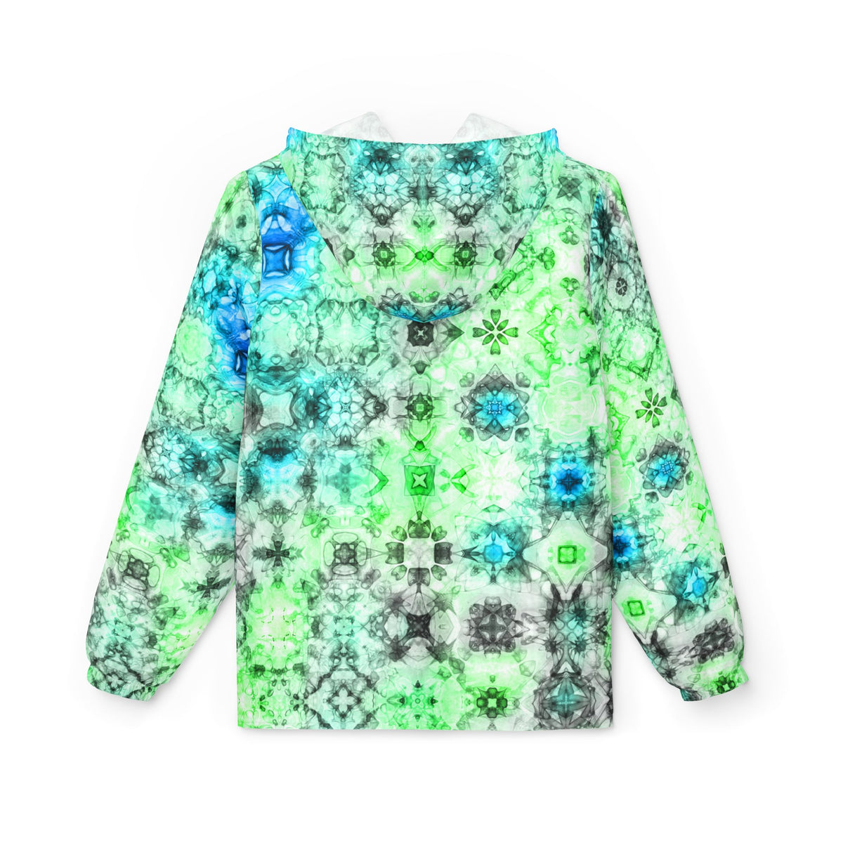 Galaxy Frog Cymadelic Kaleidoscape Windbreaker Jacket (AOP)
