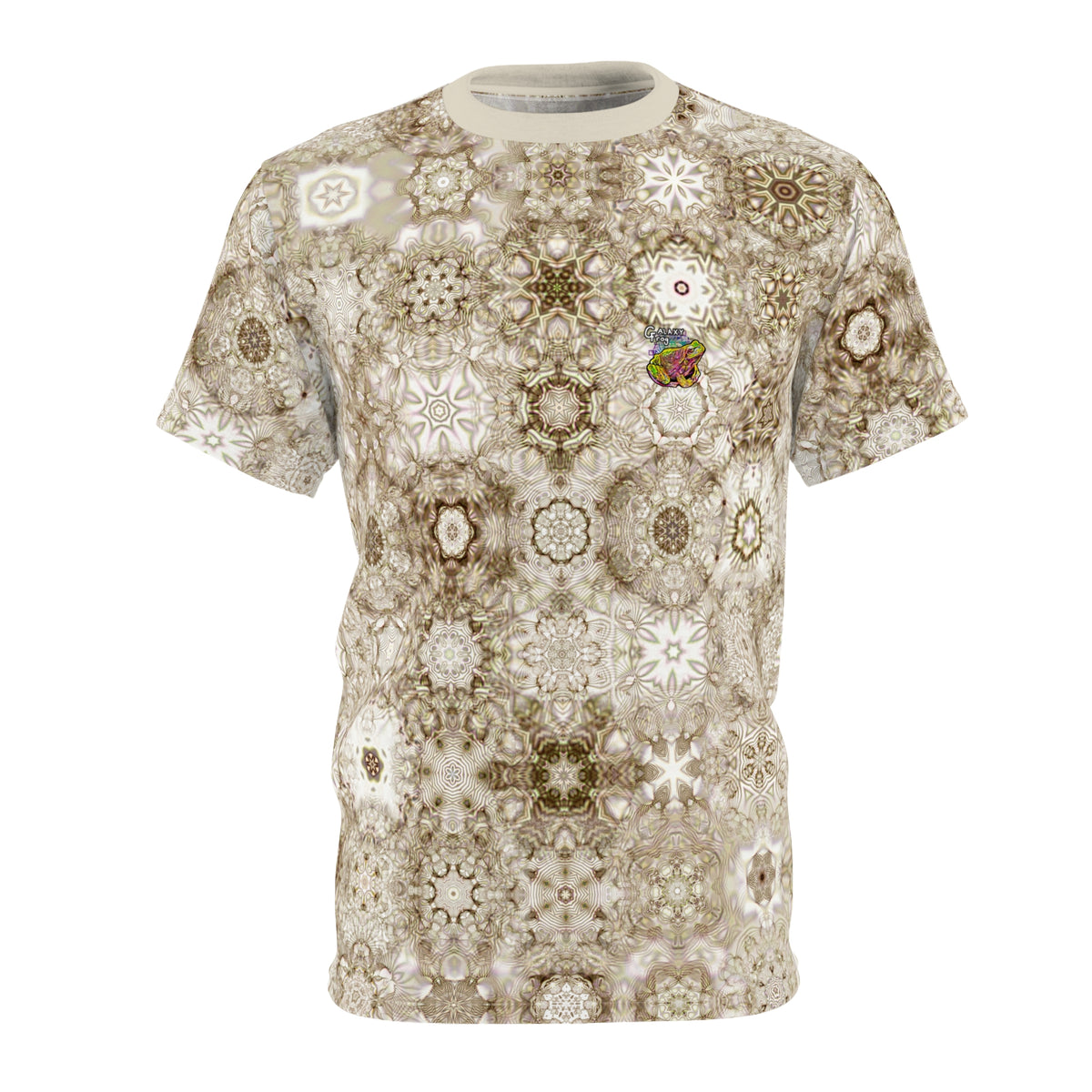 Galaxy Frog Cymatics Cut & Sew Tee (AOP)